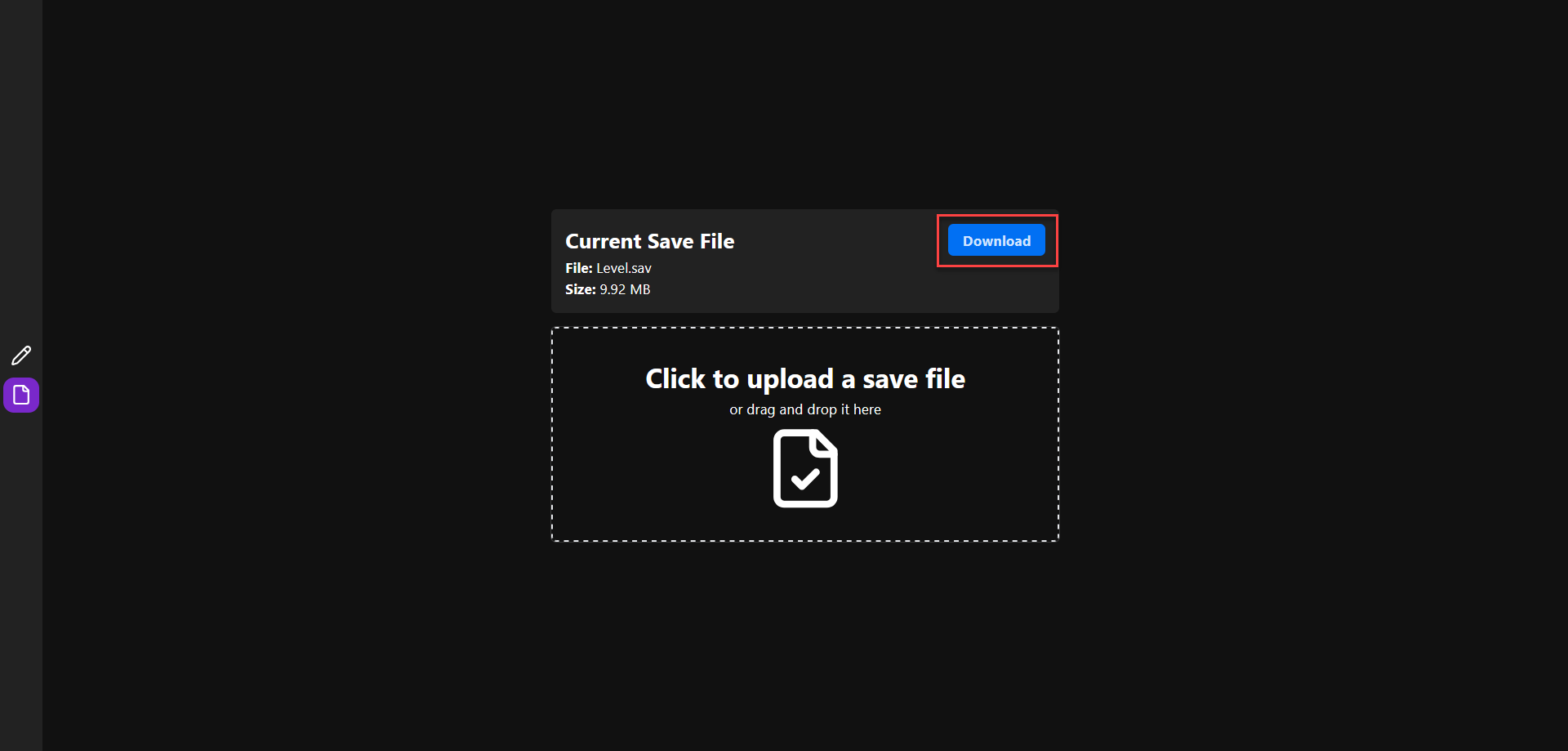 Download Button