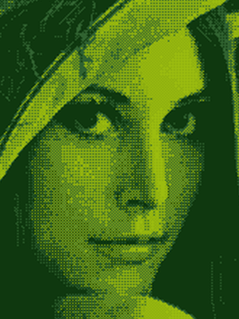 filter halftone lena gameboy