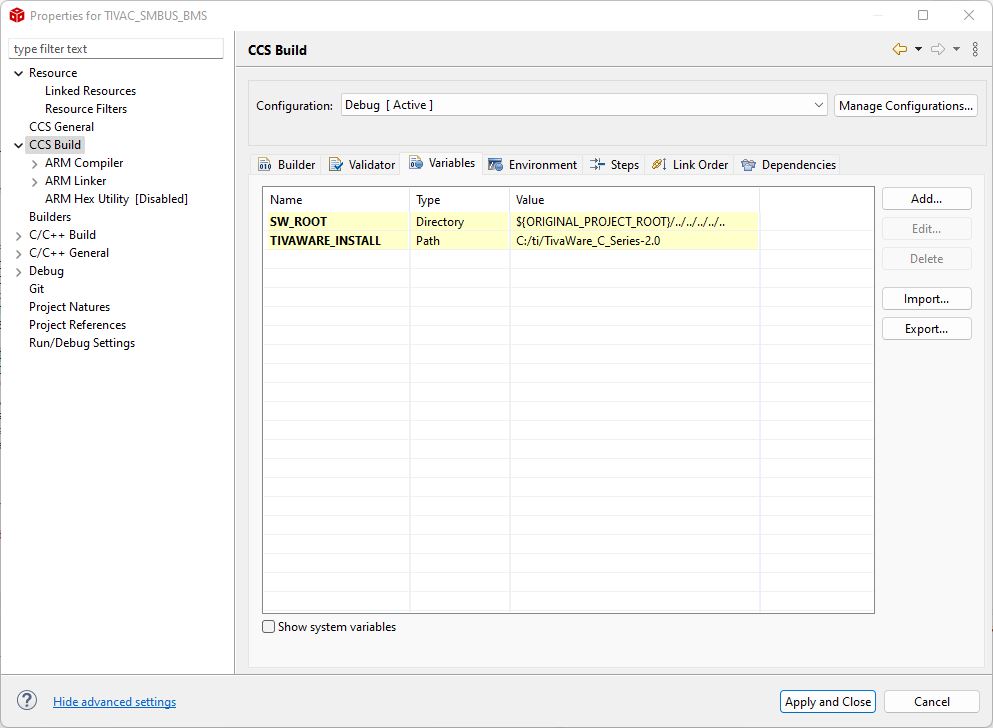 CSSBuild_Properties for TIVAC_SMBUS_BMS.jpg