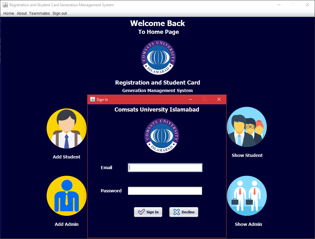 Interface Design (Registration Management System).PNG