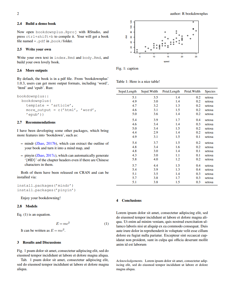 Example of paper created with bookdownplus (image retrieved from R bookdownplus package)