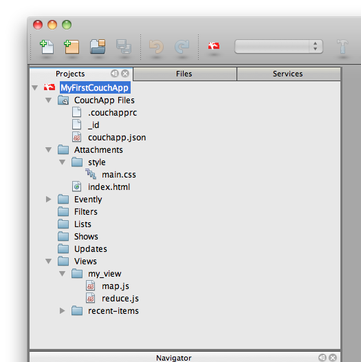 ProjectStructureAfterViewGenerated