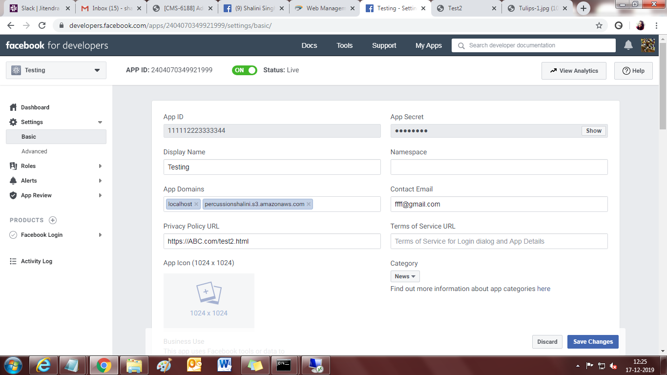 facebook open Graph setup facebook open Graph setup