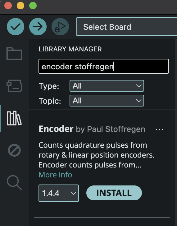 install encoder