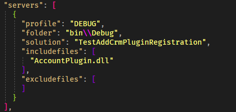 Configure Plugins Section