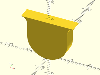 FingerHoleWall() Example 1