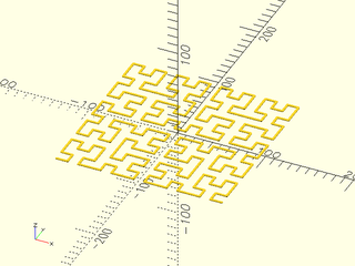 HilbertCurve() Example 1