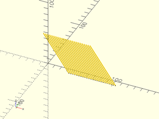 Make3dStripedGrid() Example 1