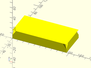 MakeBoxWithMagneticLidInsideSpace() Example 1
