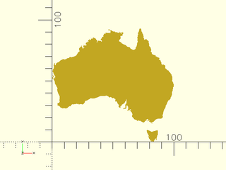 AustraliaMap2d() Example 1