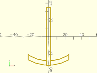 Crossbow2dOutline() Example 1