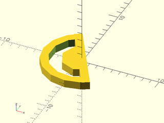 HalfEye2d() Example 1