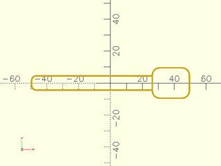 Torch2dOutline() Example 1