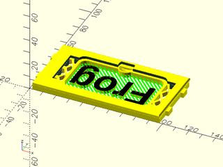 SlidingCatchBoxLidWithLabel() Example 1