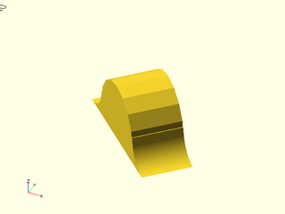 FingerHoleWallSegmentCutout() Example 1