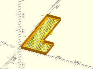 SlipoverPathBoxLidWithLabelAndCustomShape() Example 1