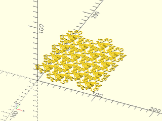 HexagonTesselationRepeat() Example 1