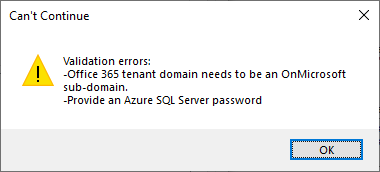 Example error