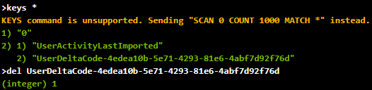 Redis operations