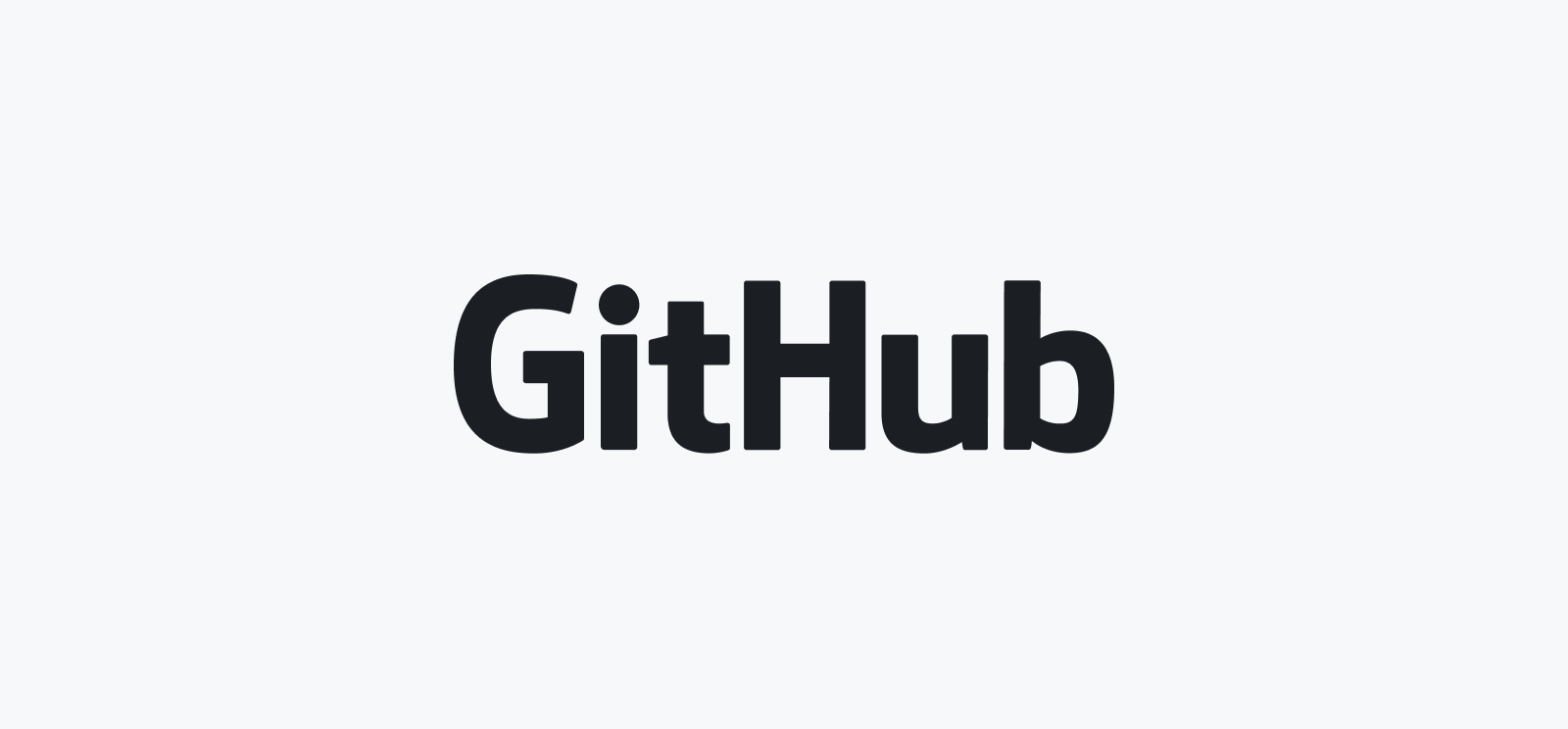 GitHub wordmark