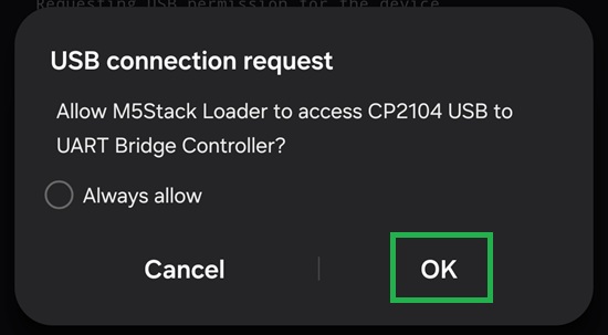 Allow USB access
