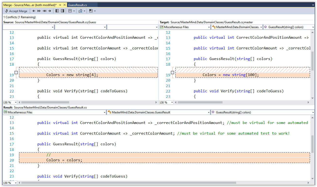 Merge file