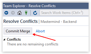 Commit merge