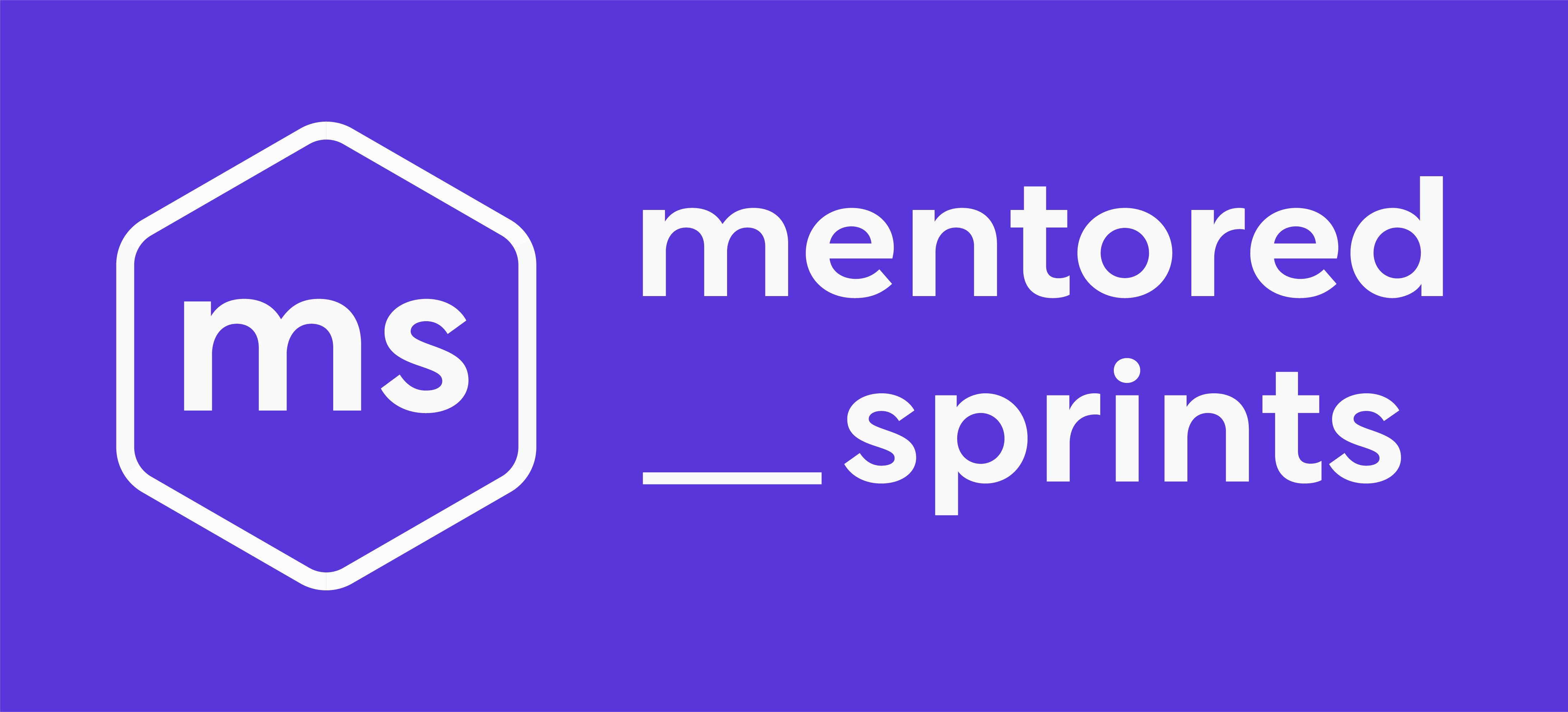 Mentored Sprints alt logo