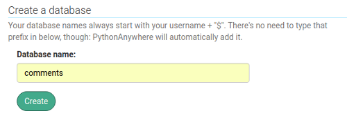 flask-tutorial-databases-tab-create-database.png