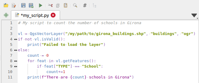 The Python Editor