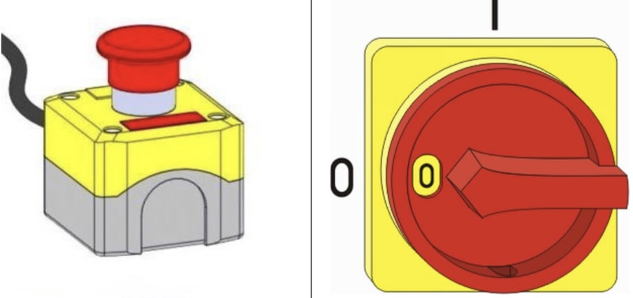 emergency stop button / switch