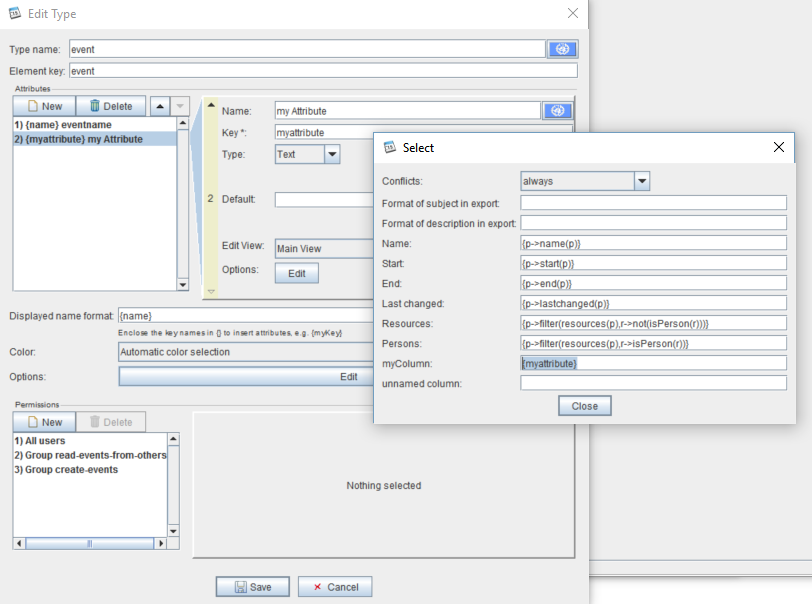 TableConfiguration