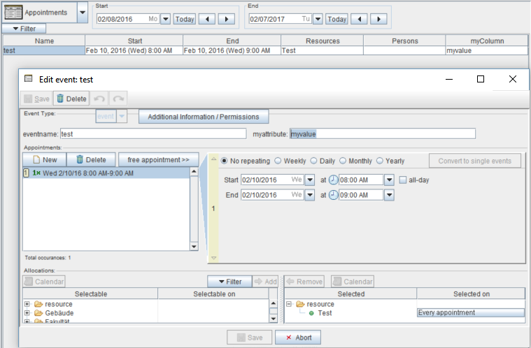TableConfiguration