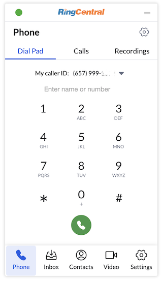 New RingCentral Embeddable 2.x UI