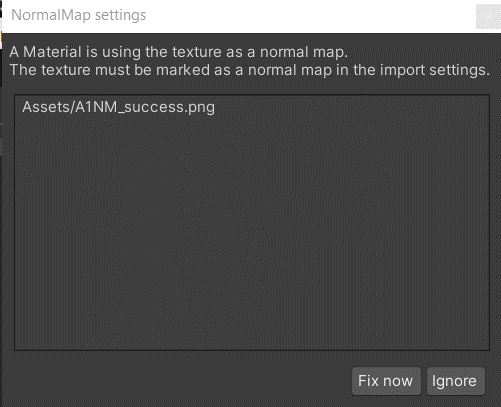 Unity automatically identifies that the texture you have imported is a normal map - it asks before labelling the image as a normal map.
