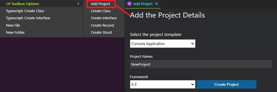 Add Project