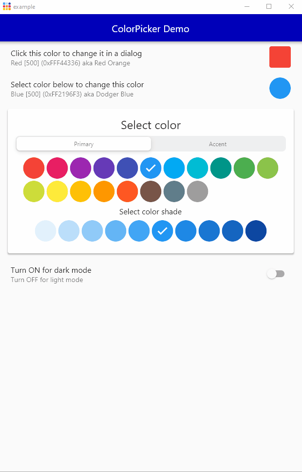 ColorPicker on Windows
