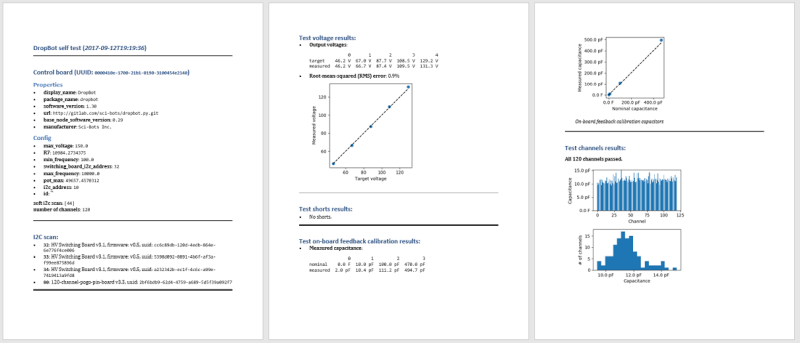 Example test report