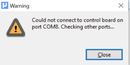 DropBot connect error