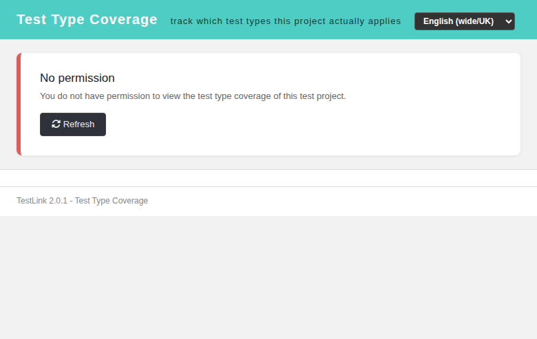 Test Type Coverage — 403 no permission