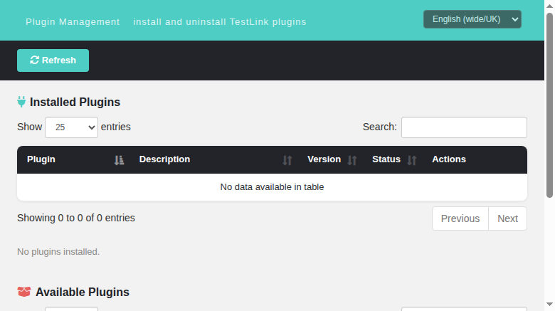 Available state