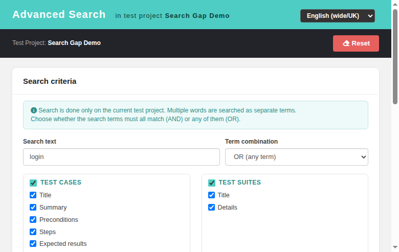 Deep link with target=login auto-runs: box prefilled, 1 match loaded (issue #1097)