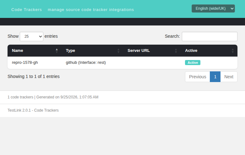 View-only (codetracker_view) screen
