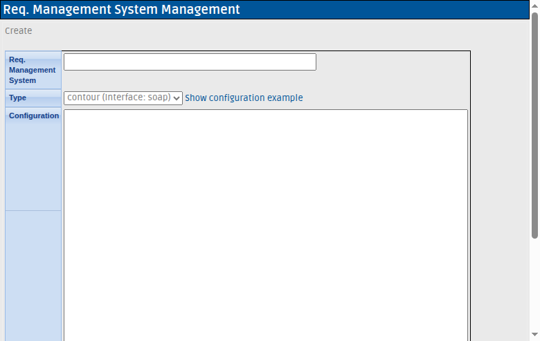 ReqMgr System Edit