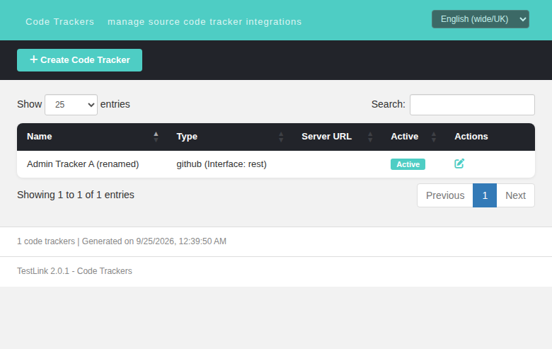 Admin: full manage UI