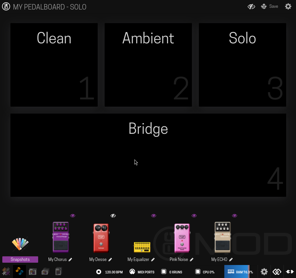 Performance view customizations