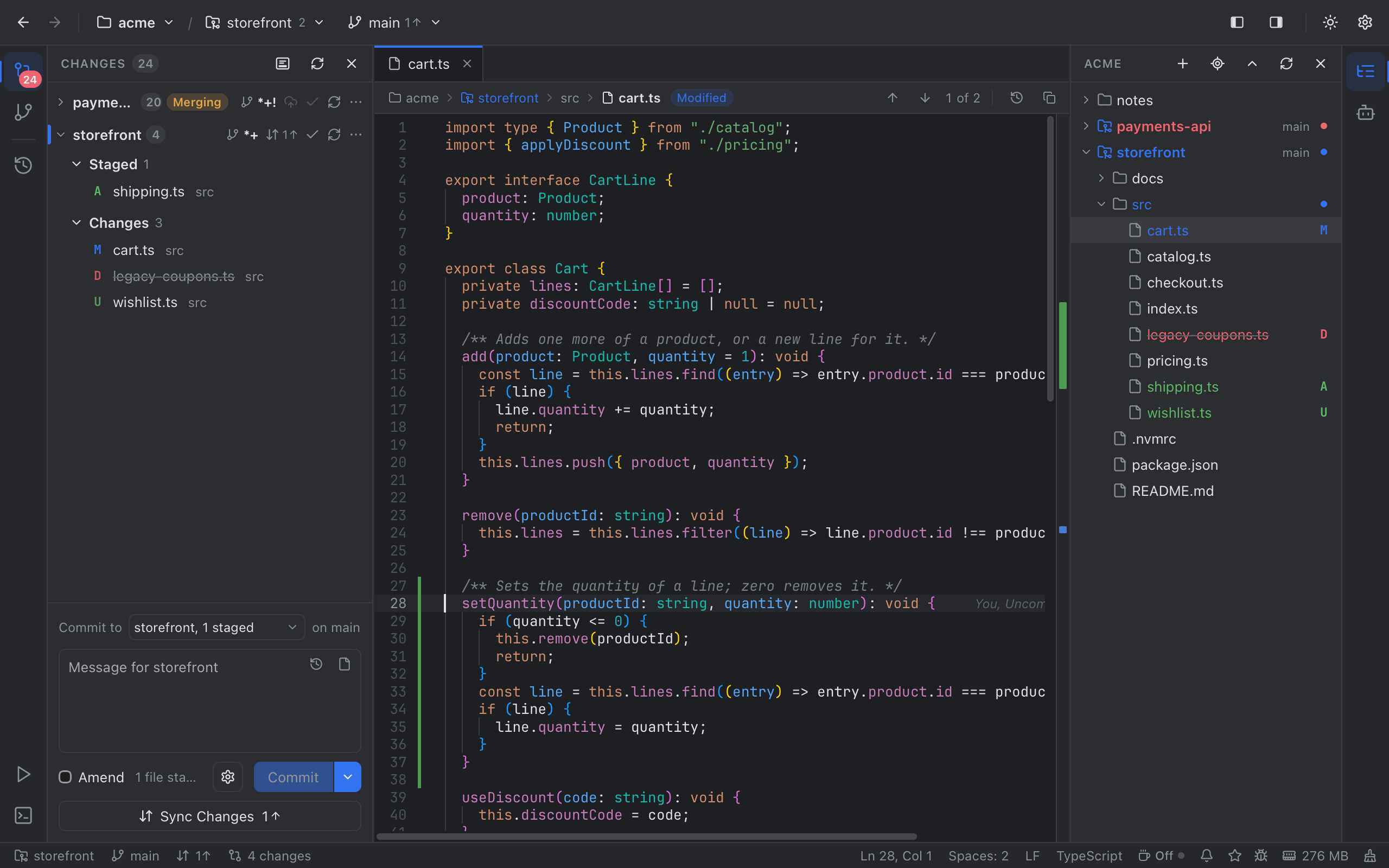 Dark theme
