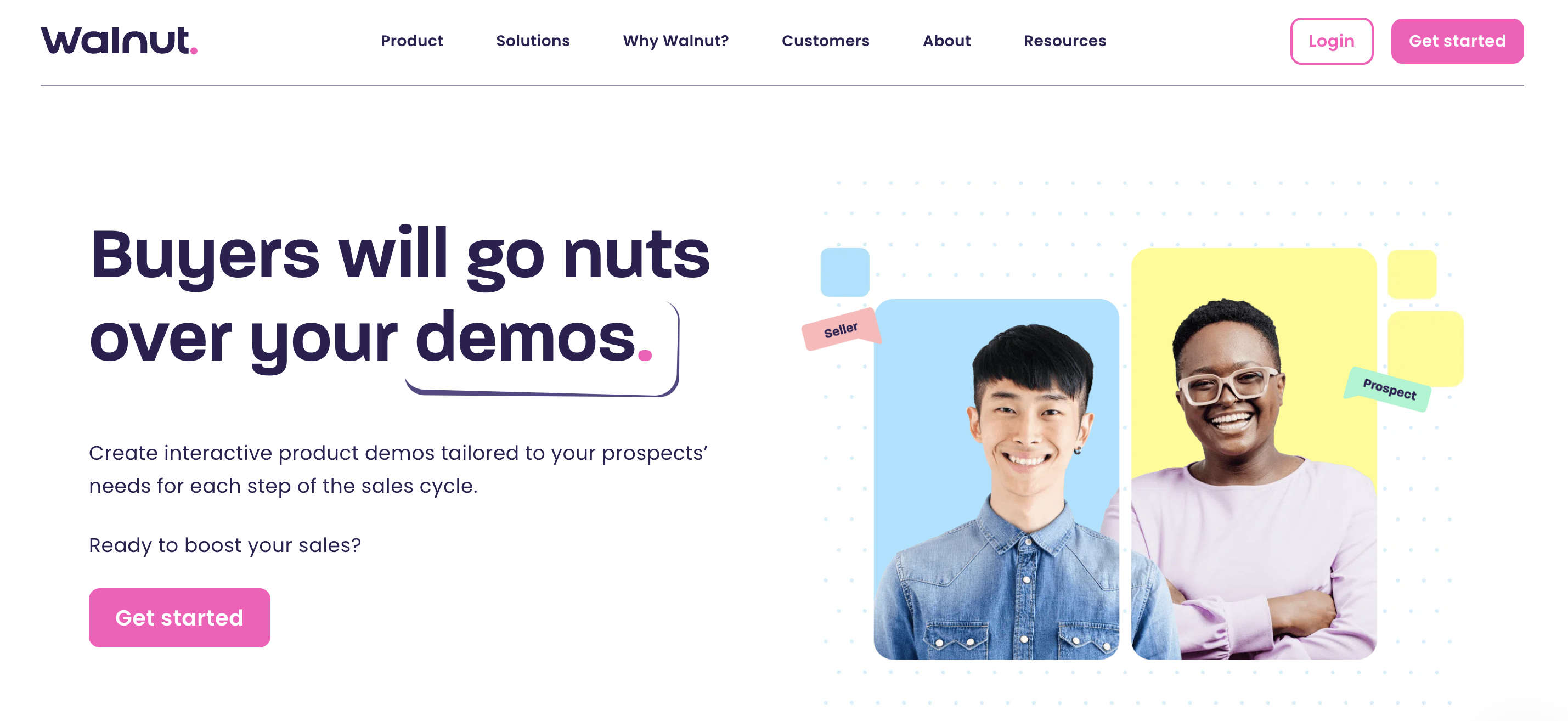 Walnut website screenshot