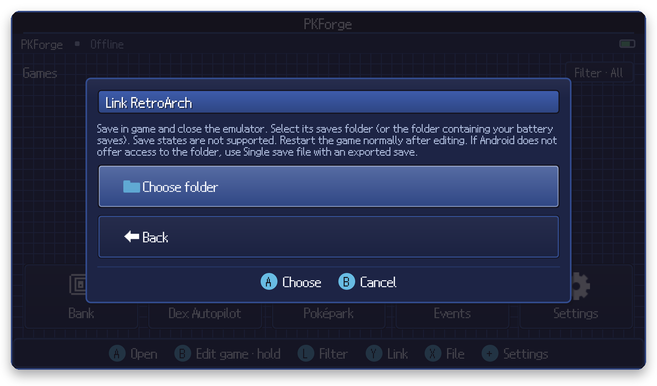 Link RetroArch guidance