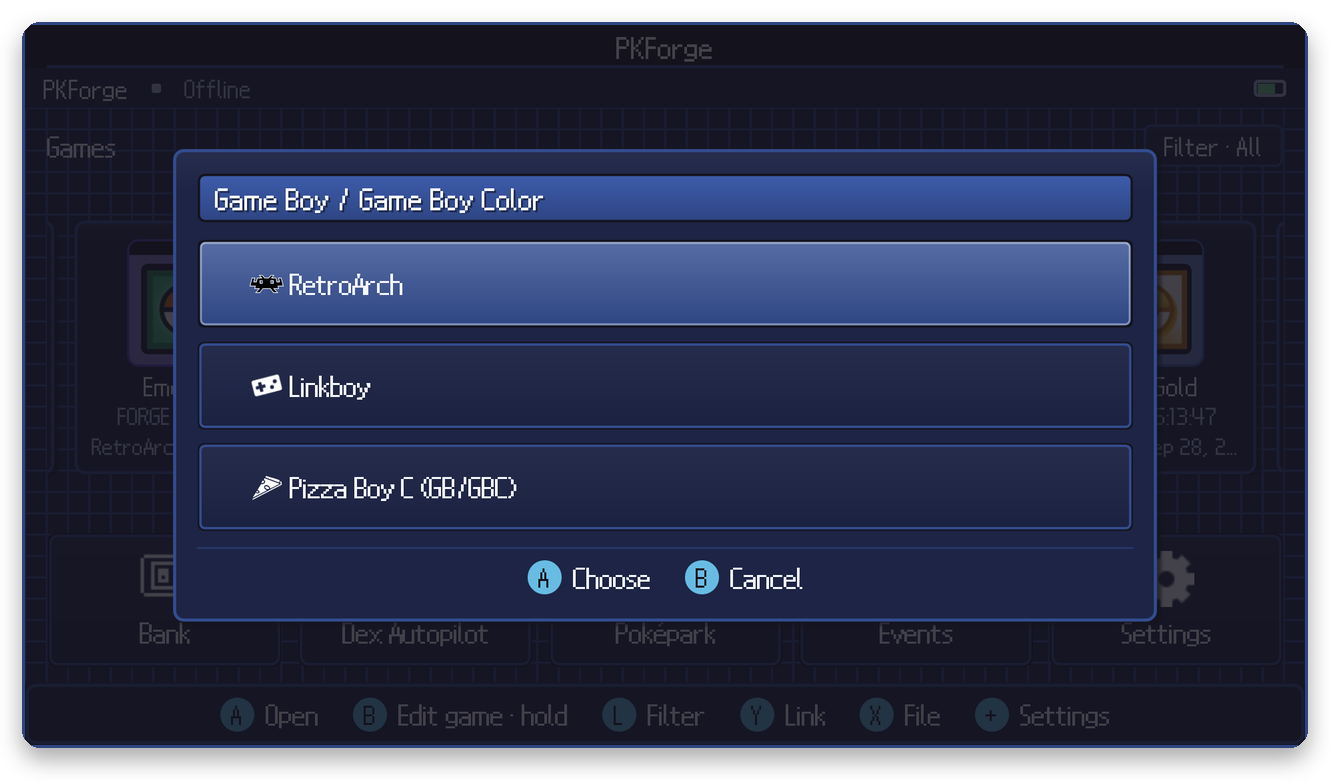 GB / GBC emulators